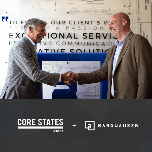 Image for - Barghausen Consulting Engineers, Inc. Joins Forces with Core States Group for Unmatched Nationwide A/E/C Solutions
